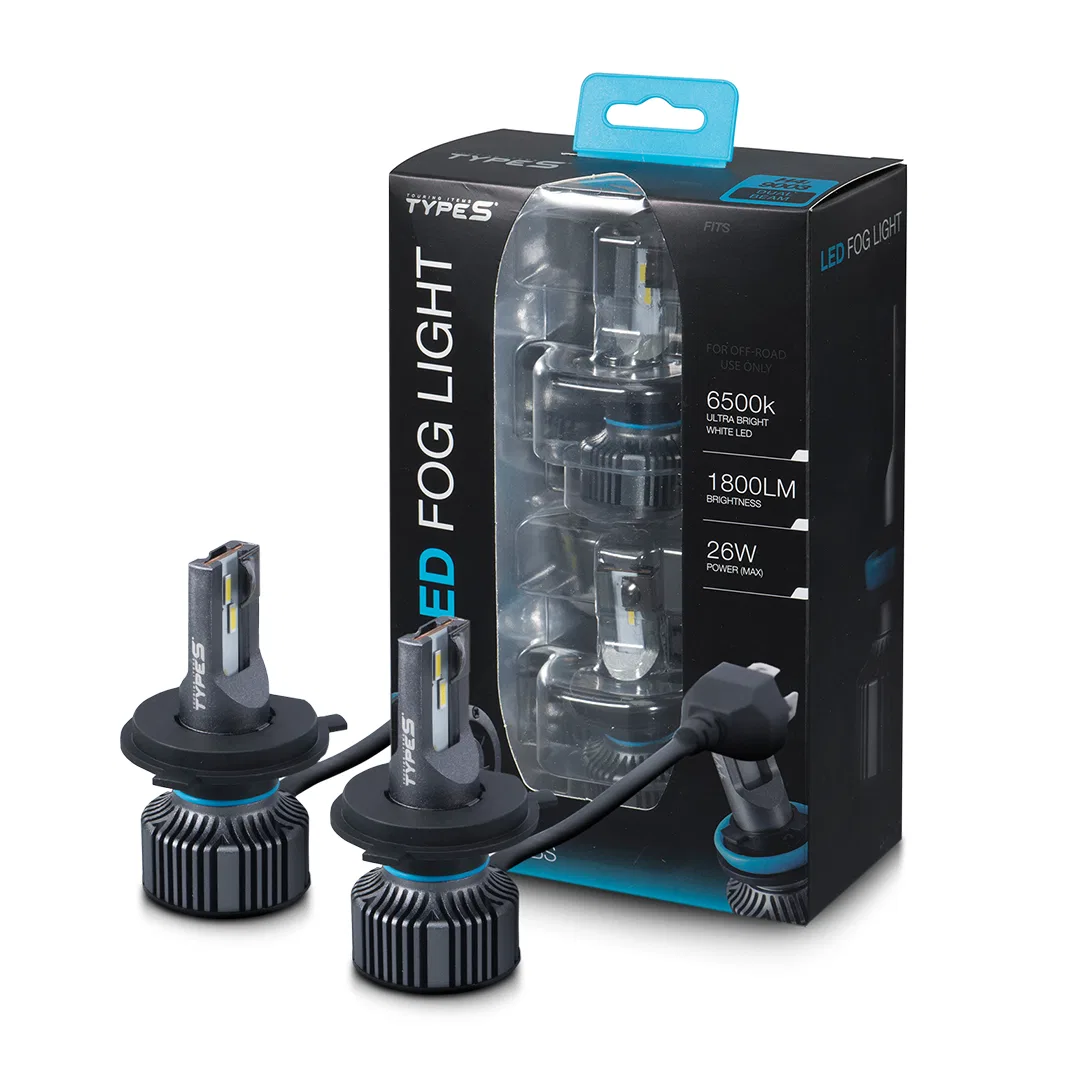 LM57848-60/6 – PROJECT X Driving/ Fog Light Bulb, H4/ 9003 LED 26 Watt Dual Beam Clear Beam Color 1800 Lumens 6500K L...